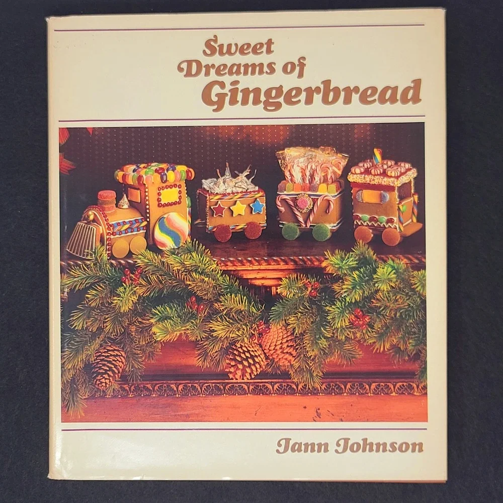 Sweet Dreams of Gingerbread Book Jann Johnson 1986 Woman's Day Christmas‎ Retro